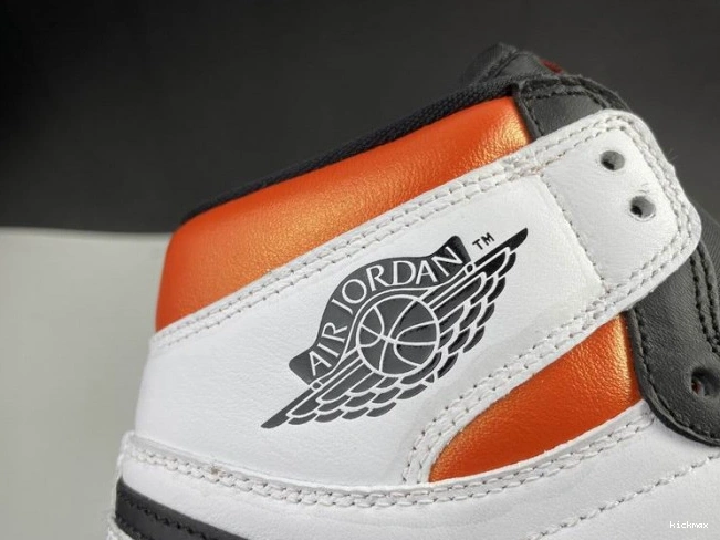 Rep MAX 555088-180 1 Orange Air High Electro Jordan Retro 0710